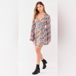 37. Urban Outfitters Elise Smock Waisted Mini Dress